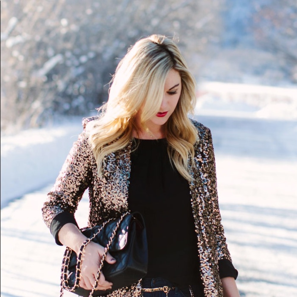Sequin Blazer